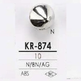 KR874 زر مربع بساق على شكل نصف حلقة من راتنج ABS[أزرار] IRIS