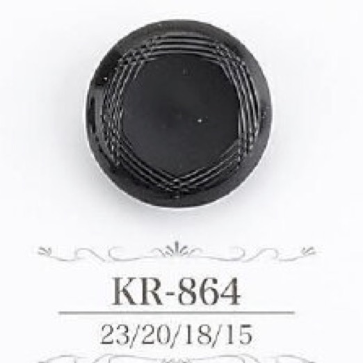KR864 زر ساق أنبوبي من راتنج الأكريليك[Buttons] IRIS