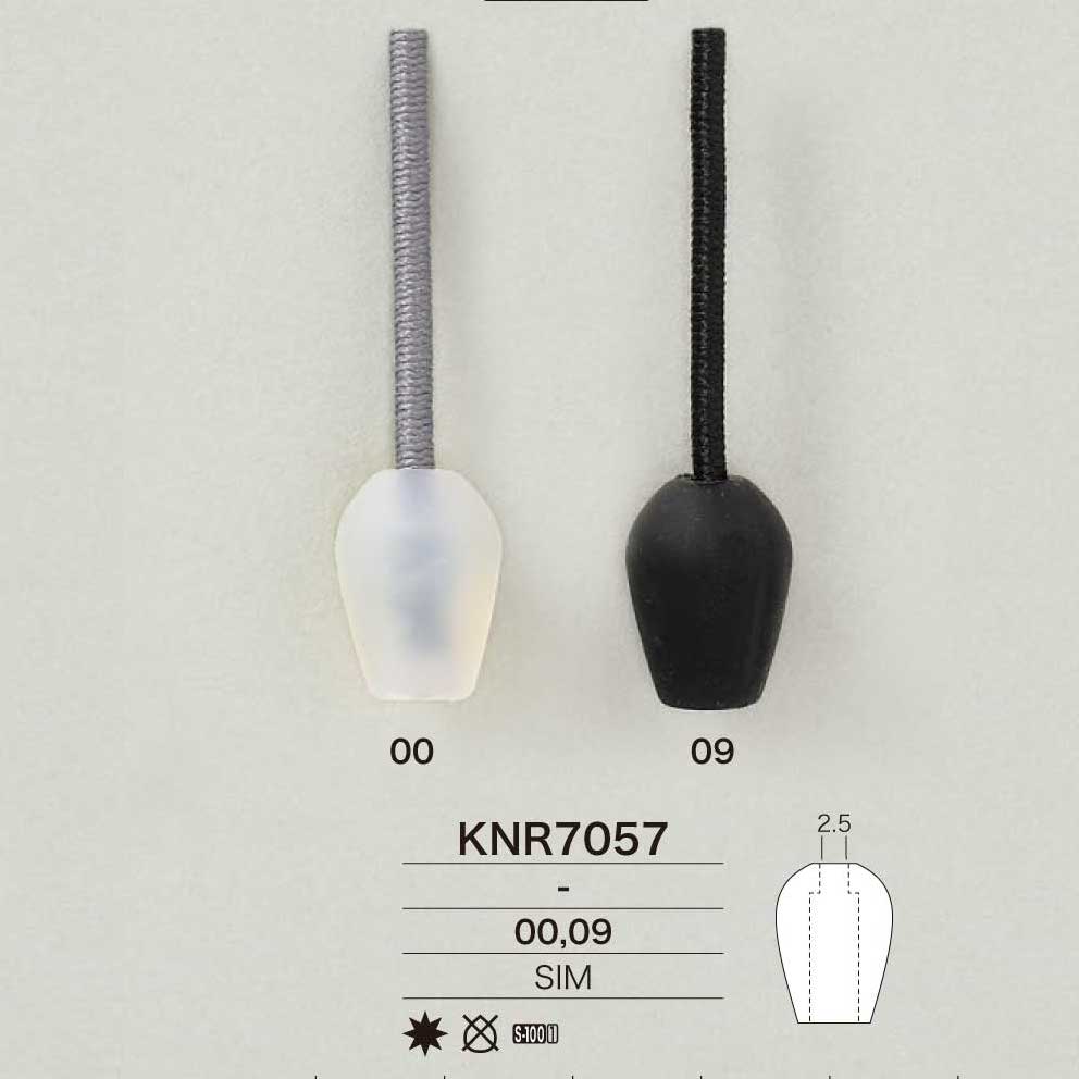 KNR7057 Mirable نهاية حبل من راتنج السيليكون[أبازيم وحلقات] IRIS