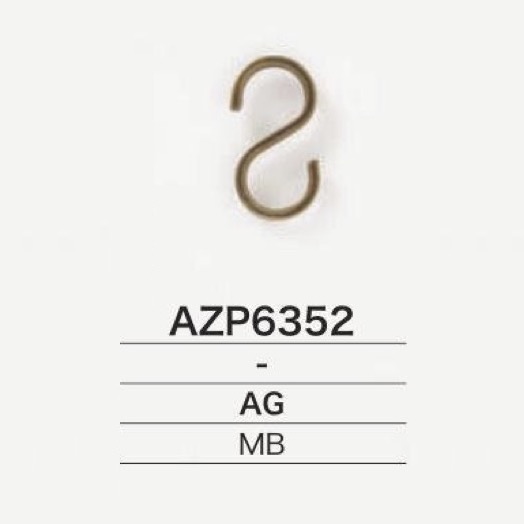 AZP6352 أزرار أكمام من النحاس الأصفر/وصلات قابلة للتحويل[سلع متنوعة أخرى] IRIS