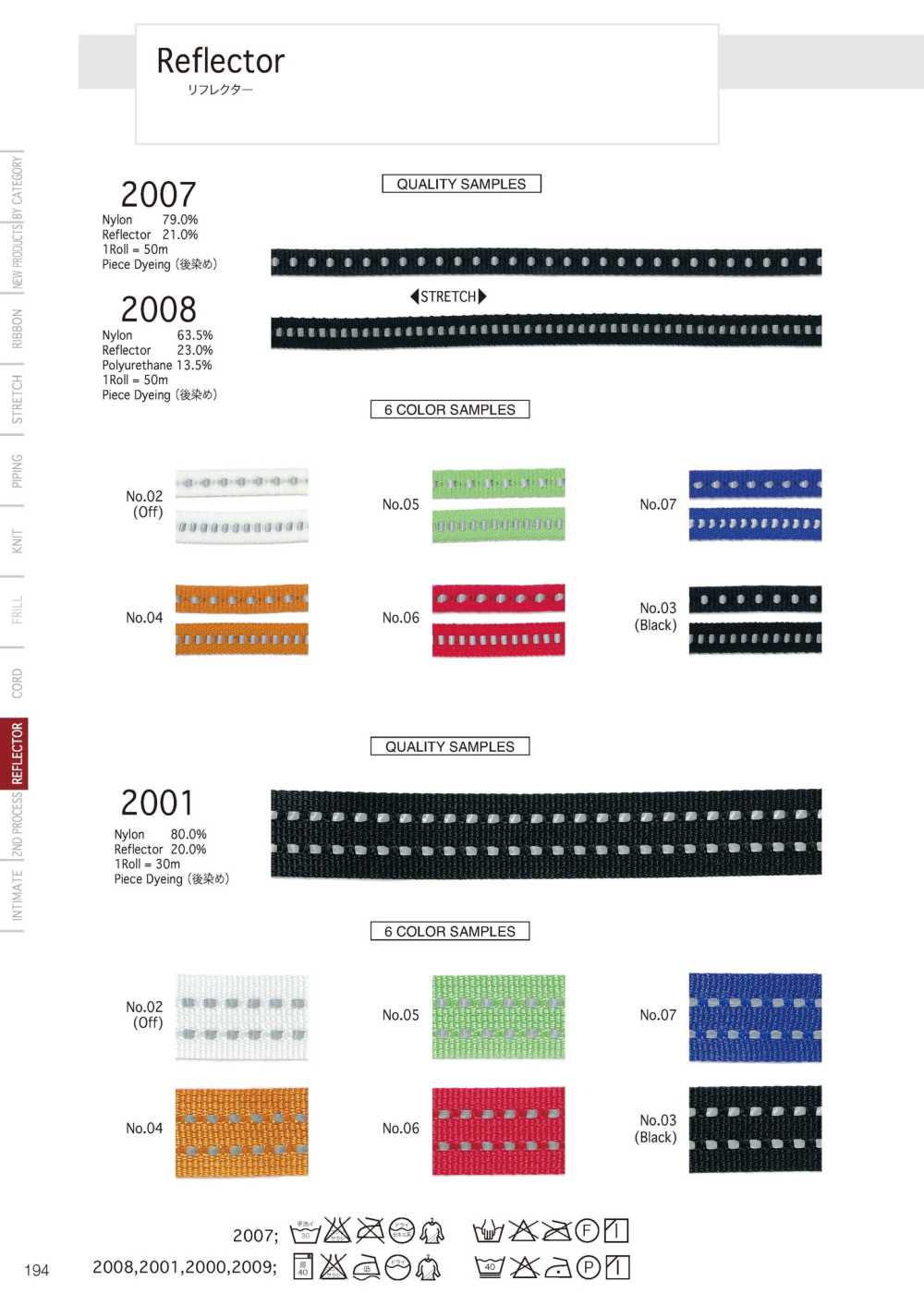 2008 رمز عاكس[Ribbons, Tapes, And Cords] Telala (Inoue Ribbon Industries)
