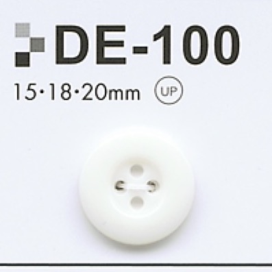 DE100 زر من راتنج البوليستر ذو 4 ثقوب[أزرار] DAIYA BUTTON