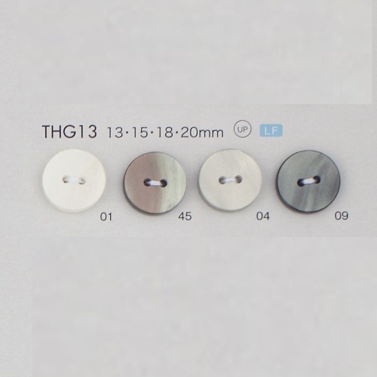 THG13 زر من راتنج البوليستر ذو فتحتين[أزرار] DAIYA BUTTON
