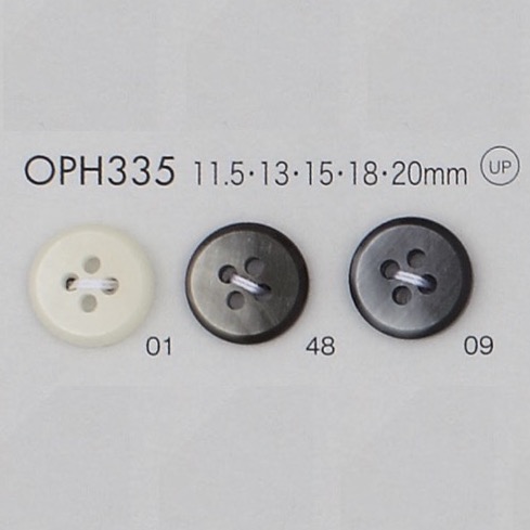 OPH335 زر راتنج البوليستر بأربع فتحات[أزرار] DAIYA BUTTON