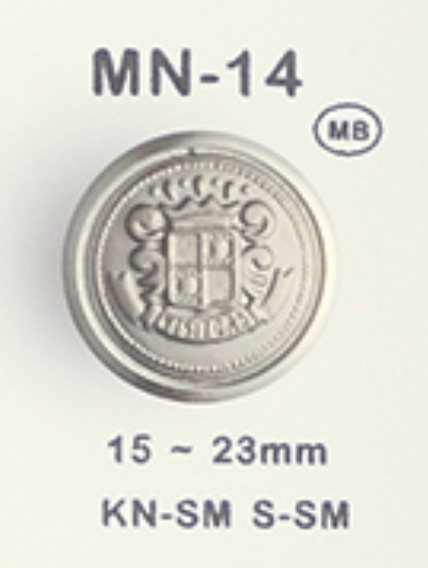 MN-14 زر معدني[Buttons] DAIYA BUTTON