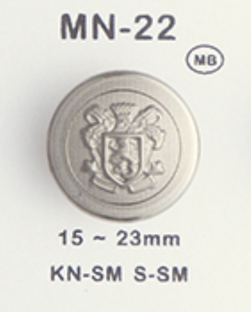 MN-22 زر معدني[أزرار] DAIYA BUTTON