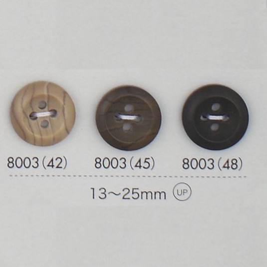 8003 زر من راتنج البوليستر بأربعة ثقوب[أزرار] DAIYA BUTTON