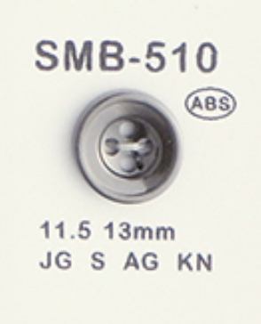 SMB-510 زر صغير من ABS بأربع فتحات[أزرار] DAIYA BUTTON