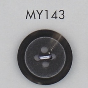 MY143 زر بأربع فتحات من راتنج البوليستر بنمط الجاموس[أزرار] DAIYA BUTTON