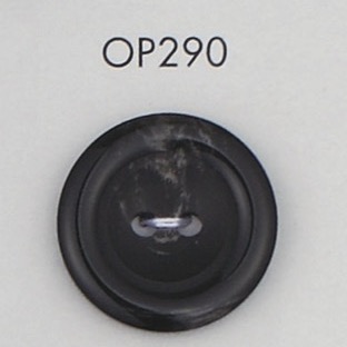 OP290 زر بأربع فتحات مصنوع من راتنج البوليستر[أزرار] DAIYA BUTTON