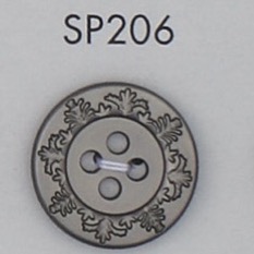 SP206 زر مطلي براتنج ABS[أزرار] DAIYA BUTTON