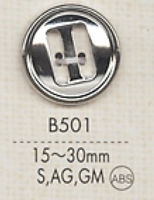 B501 زر مطلي براتنج ABS[Buttons] DAIYA BUTTON