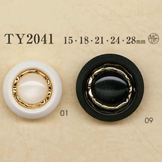 TY2041 زر من راتنج البوليستر/مصبوب[Buttons] DAIYA BUTTON