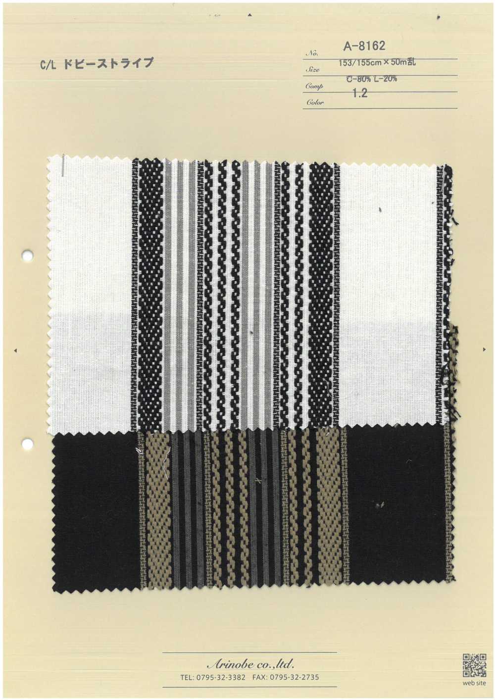 A-8162 دوبي قطن[Textile / Fabric] Arinobe Shoten