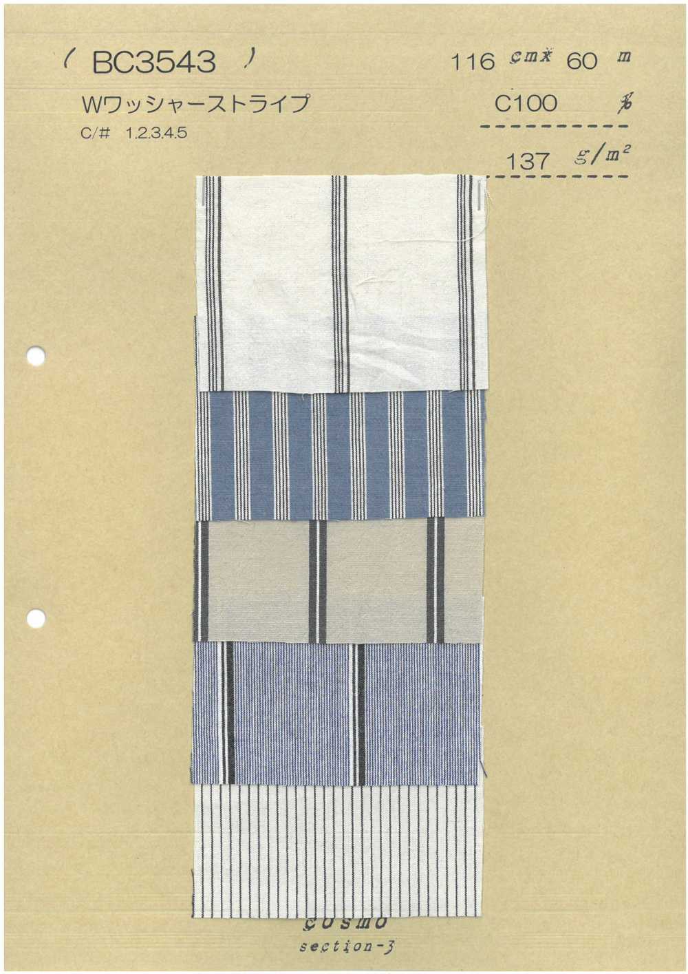 BC3543 فويل مخطط[نسيج / قماش] COSMO TEXTILE