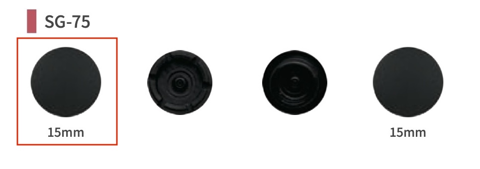 SG-75-A SUNGRIP SG75 رأس[المثبتات الضاغطة والحلقات المعدنية] Kajitech