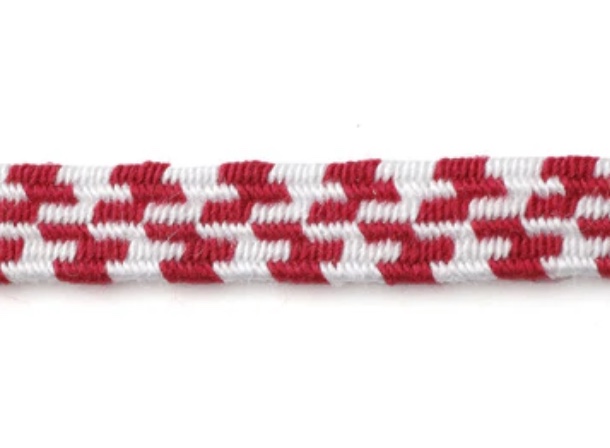 THGB03-B حبل شريط مطاطي على النمط الياباني، بنمط إيتشيماتسو، 6 mm[Elastic Band] Cordon