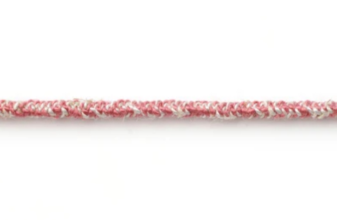 ALCB-20 حبل شريط مطاطي بلون الكتان 2MM[Elastic Band] Cordon