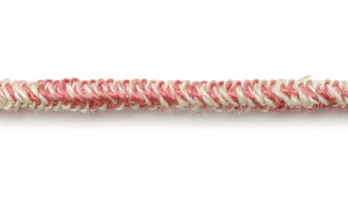 ALCB-25 حبل مطاطي بلون الكتان 2.5MM[شريط مطاطي] كوردون