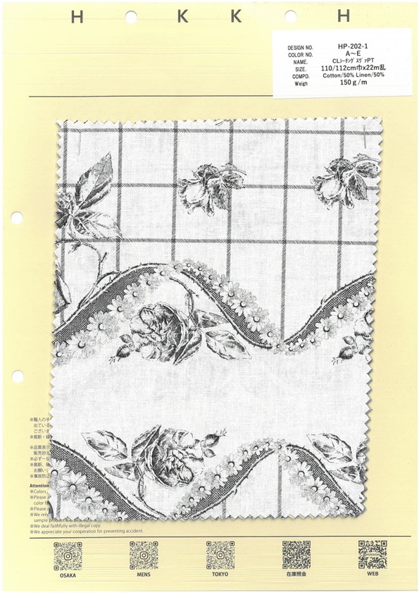 HP-202-1 CL شيتنج Suva PT[Textile / Fabric] HOKKOH