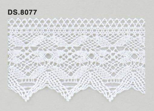 DS8077 دانتيل تورسيون، دانتيل عريض خفيف الوزن، عرض 59 مم DAISADA