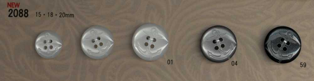 2088 زر مرساة[أزرار] DAIYA BUTTON