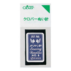 12241 N- Meriken Needle رقم 6[مستلزمات الحرف اليدوية] كلوفر