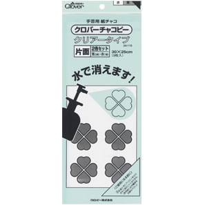 24110 Kurobacha نوع شفاف للنسخ أحادي الجانب[Craft Supplies] Clover