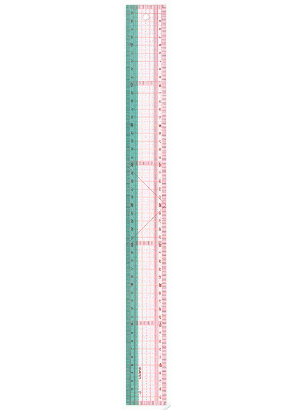 25052 مسطرة شبكية 50cm[مستلزمات الحرف اليدوية] كلوفر