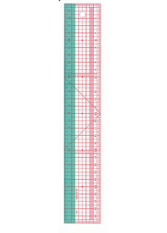 25053 مسطرة شبكية 30 cm[مستلزمات الحرف اليدوية] كلوفر