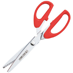 36631 مقص تنعيم 210 (22 cm) <شفرة متعرجة 5 mm>[مستلزمات الحرف اليدوية] كلوفر