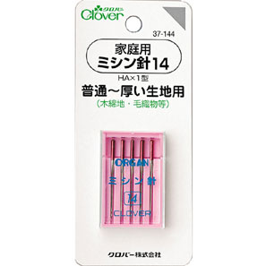 37144 إبر ماكينة الخياطة المنزلية 14[مستلزمات الحرف اليدوية] كلوفر