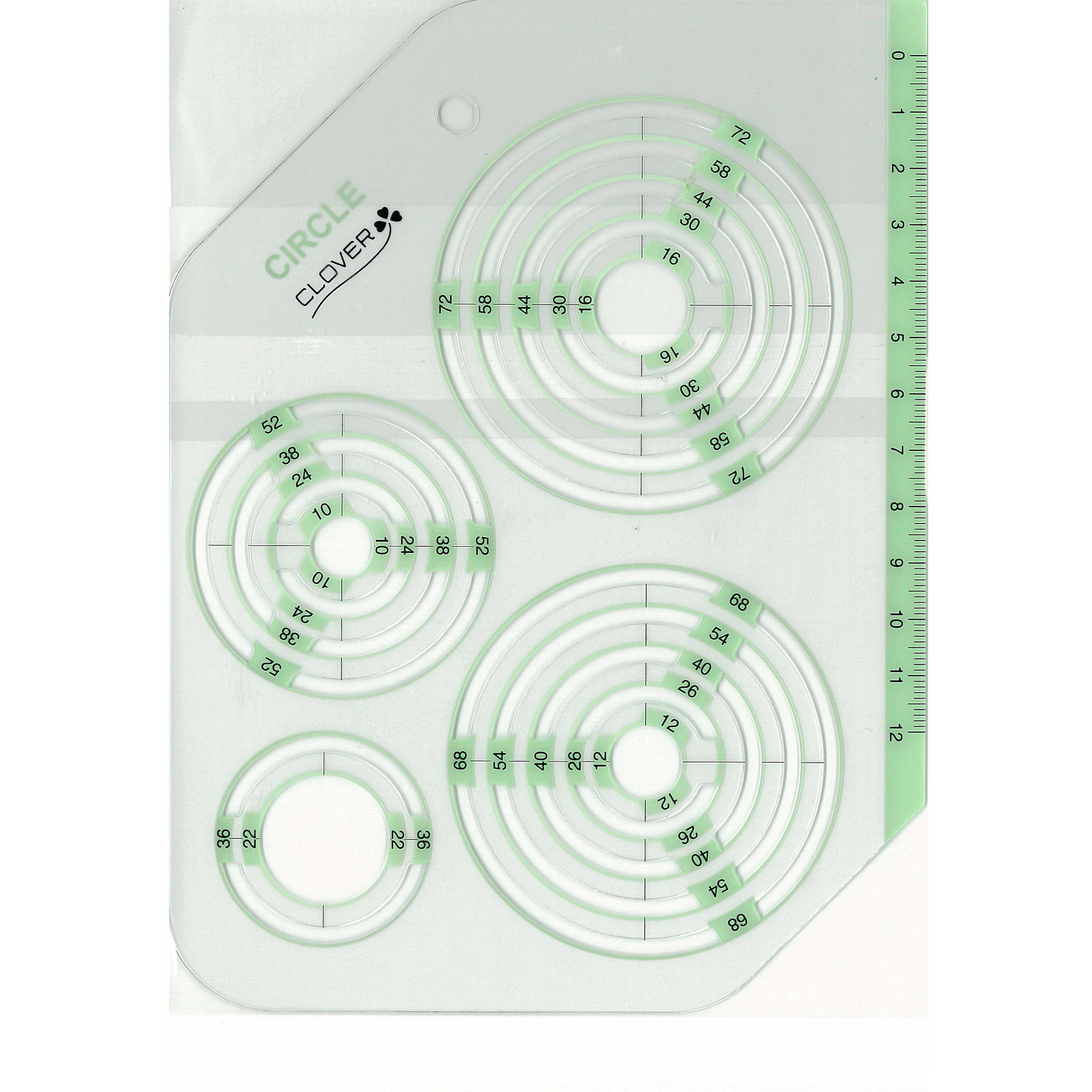 58002 قالب قطعة <دائري>[Craft Supplies] Clover