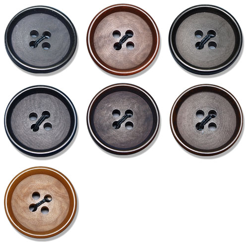 NUT970 زر بصامولة للجاكيتات والبدلات[Buttons] IRIS