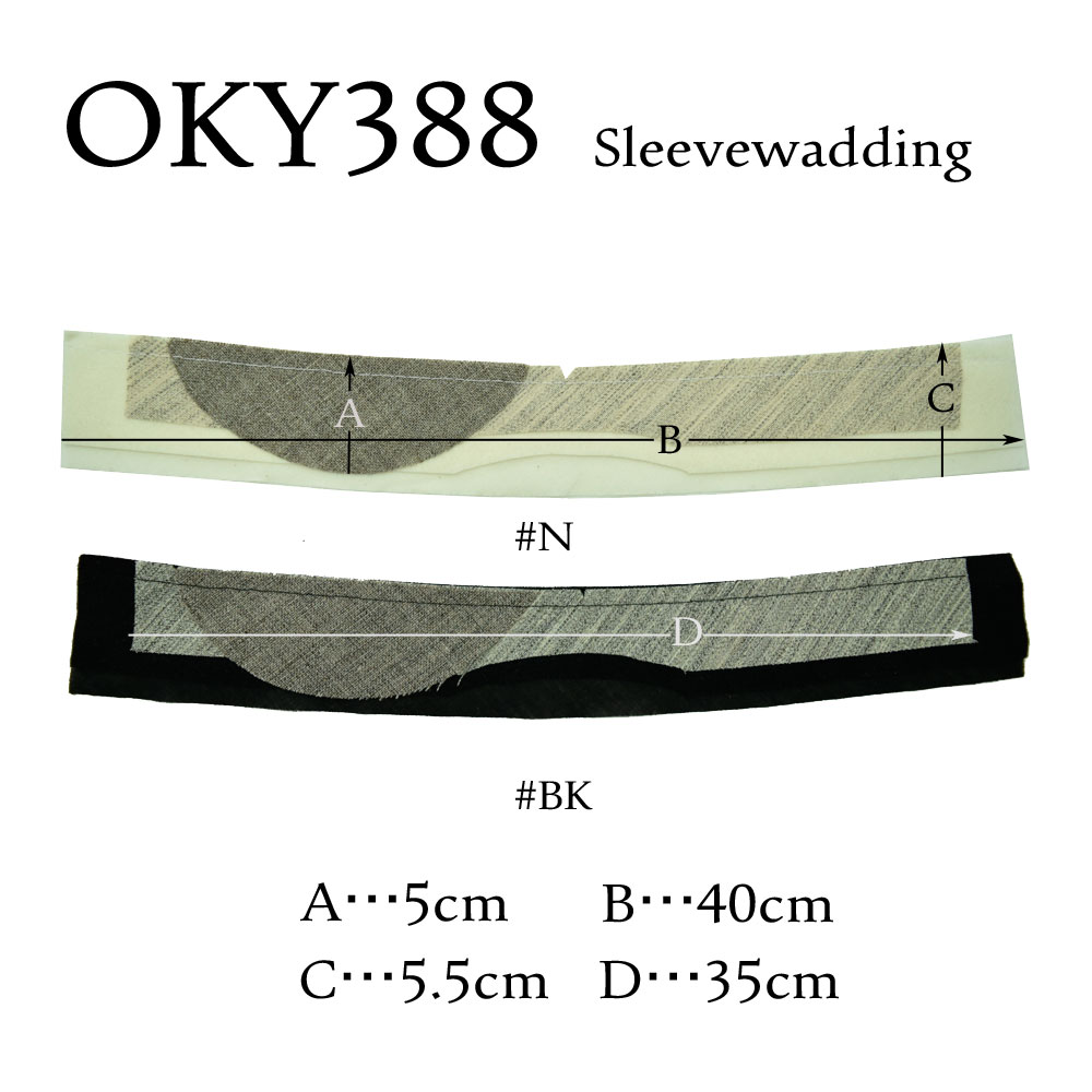 OKY388 حشوة رأس الكم لجاكيت رجالي