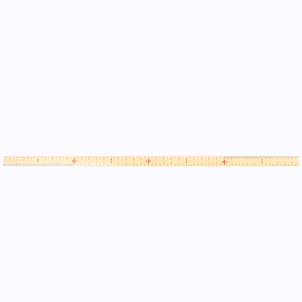 010737 مسطرة من الخيزران 40cm[لوازم الحرف اليدوية] Yamamoto(EXCY)
