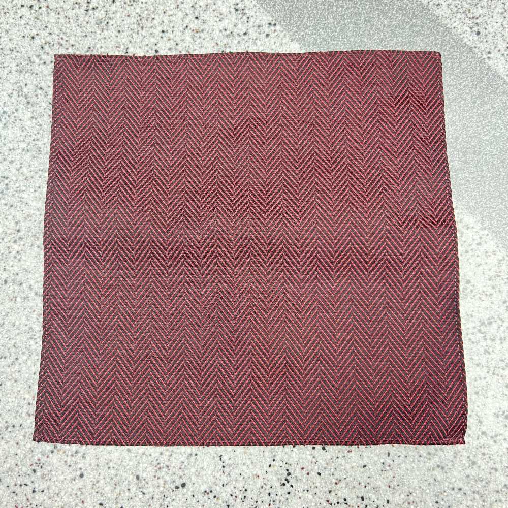 CF-23 صنع في اليابان، جاكارد تشيف، نمط عظم السمكة، خمري[مستلزمات رسمية] Yamamoto(EXCY)