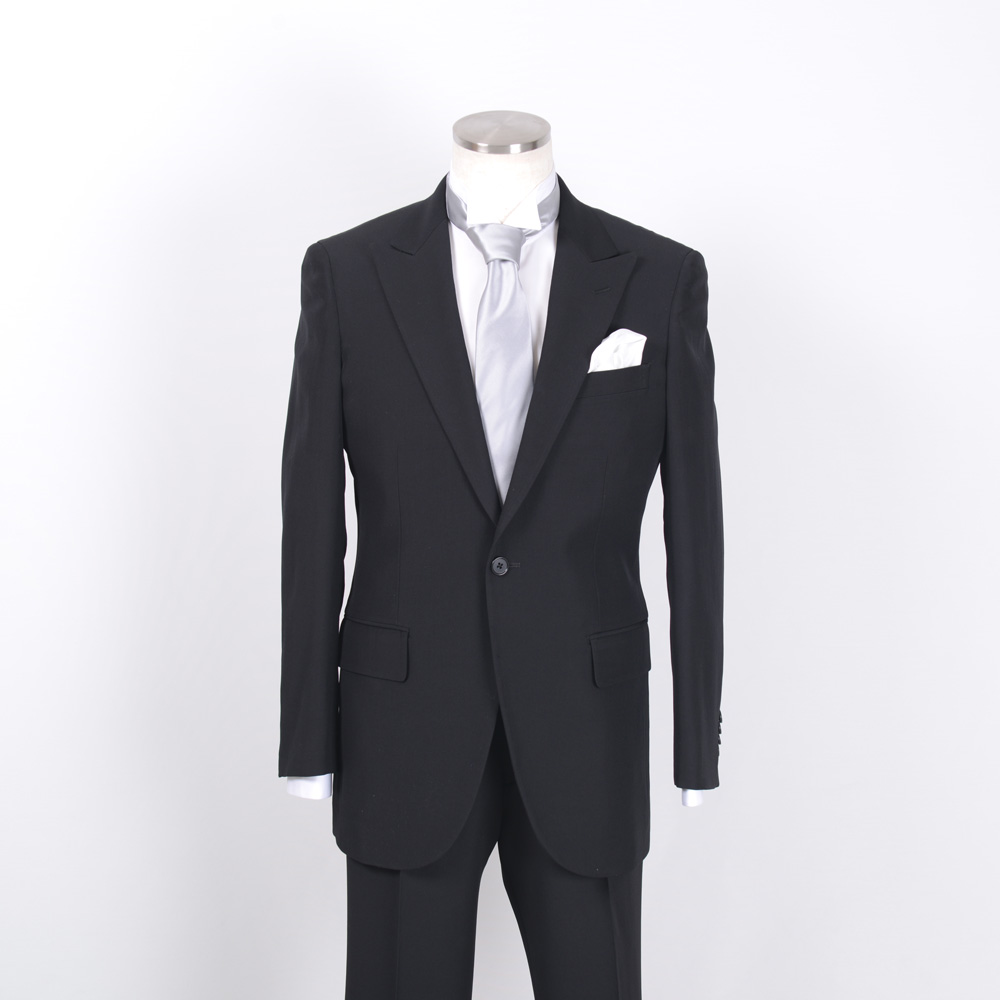 EFW-BKS بدلة سوداء من قماش Cerruti الإيطالي، ملابس شبه رسمية[منتجات الملابس] Yamamoto(EXCY)