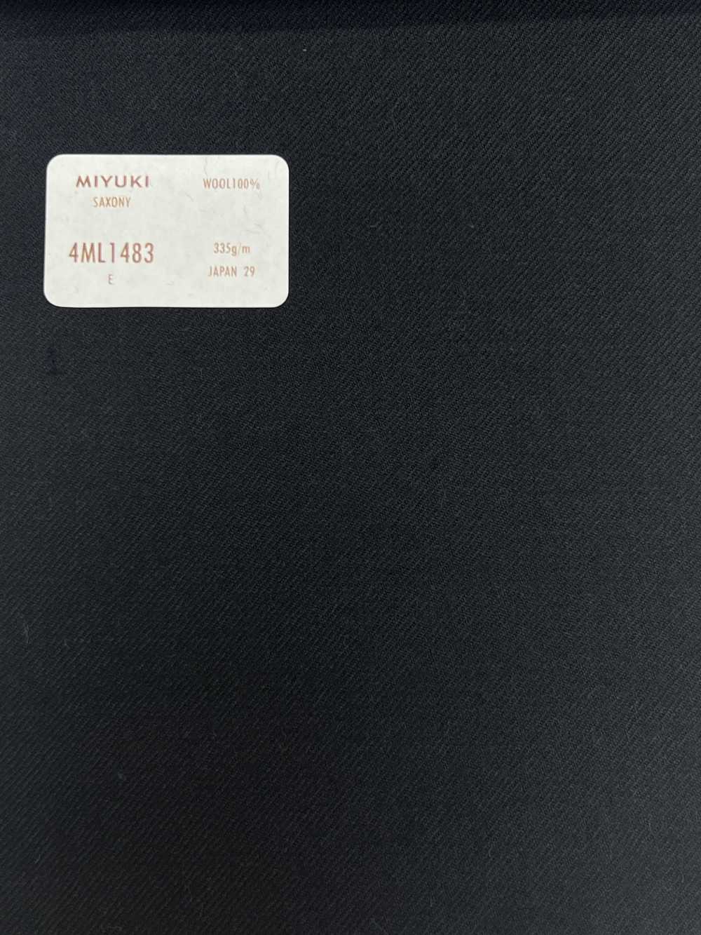 4ML1483 VARAIETES PREPPY MILL كحلي[قماش] Miyuki Woolen Mills