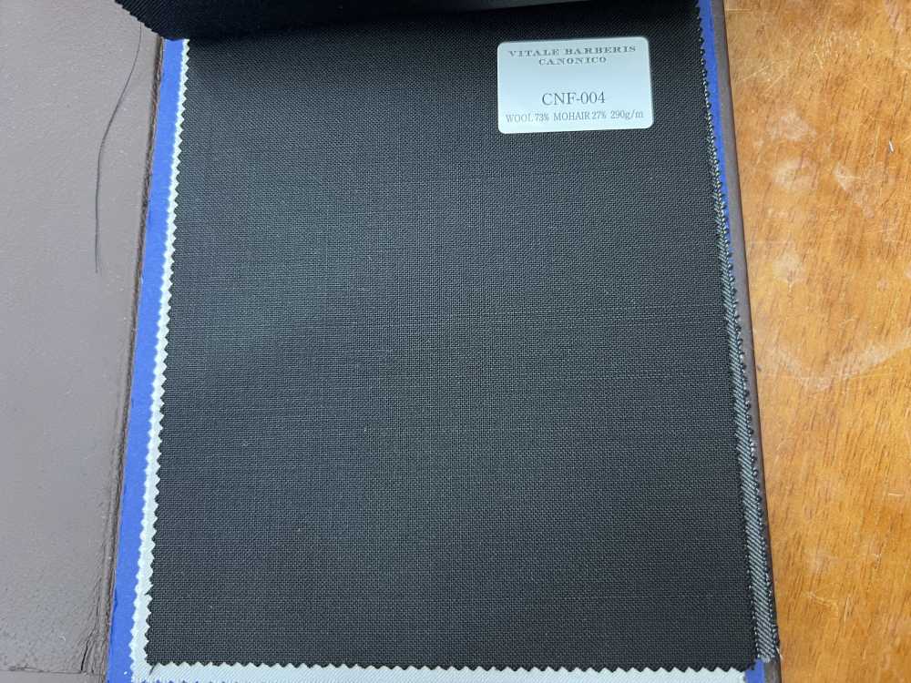 CNF004 CANONICO كلاسيك W/73 M/27 أسود سادة[قماش] CANONICO
