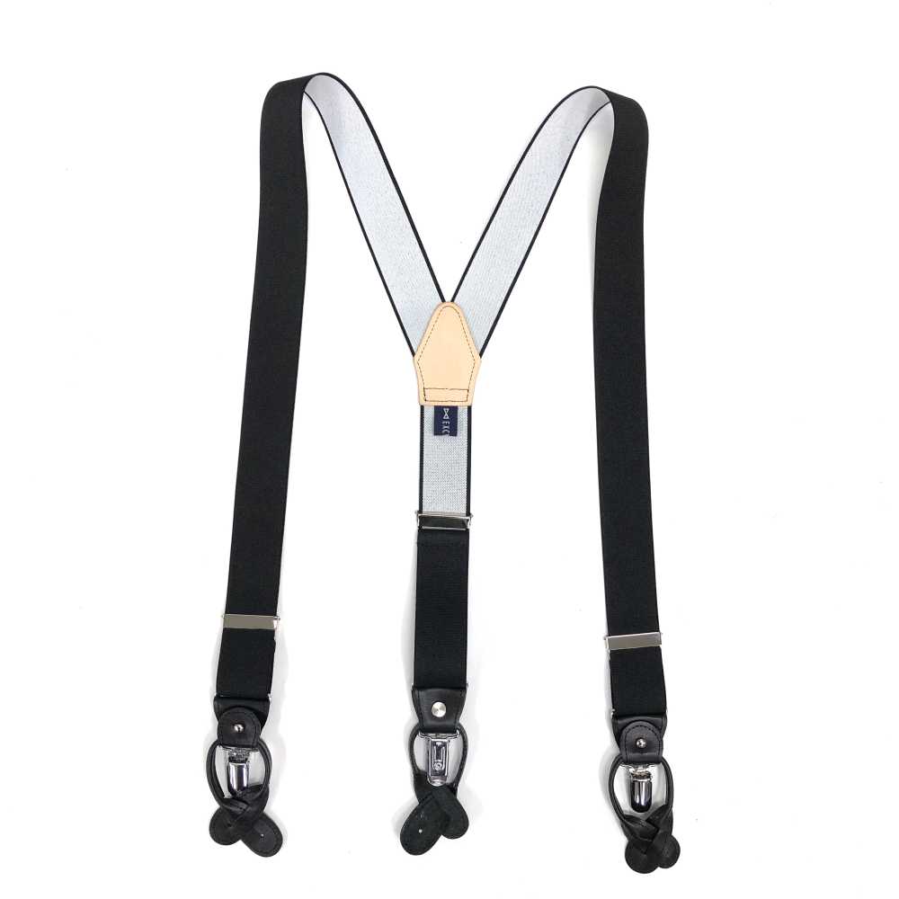 SR-BLACK SR-BLACK حمالات EXCY أسود سادة 2in1 35mm مطاطي[مستلزمات رسمية] Yamamoto(EXCY)