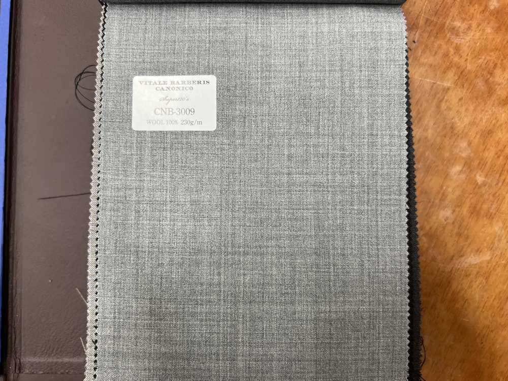 CNB3009 CANONICO ستاندرد سوبر 120's رمادي فاتح سادة[قماش] CANONICO