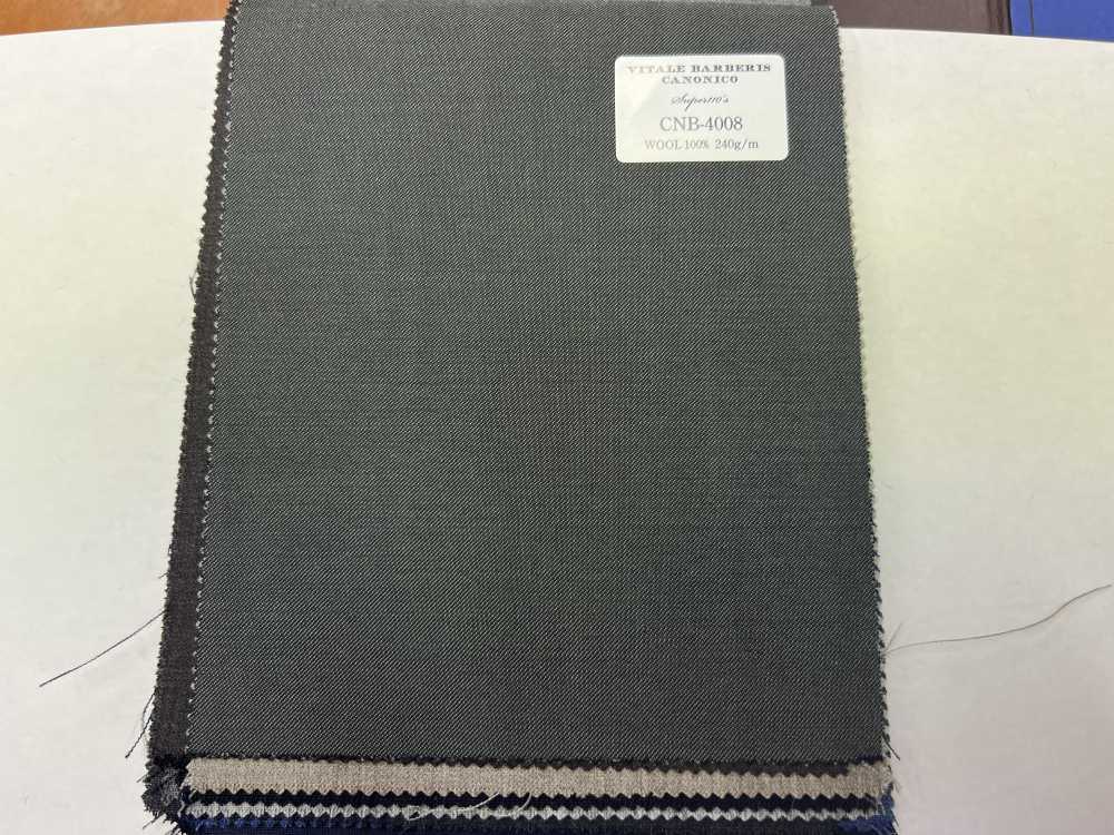 CNB4008 CANONICO ستاندرد Super110's سادة رمادي أخضر[قماش] CANONICO