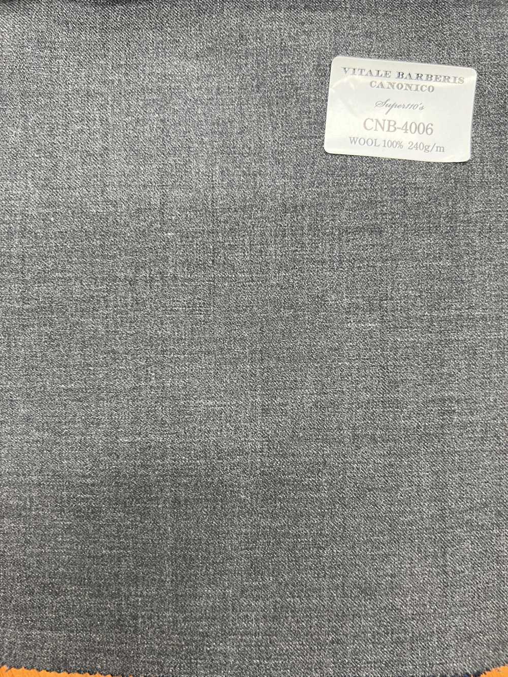 CNB4006 CANONICO قياسي سوبر 110's رمادي سادة[قماش] CANONICO