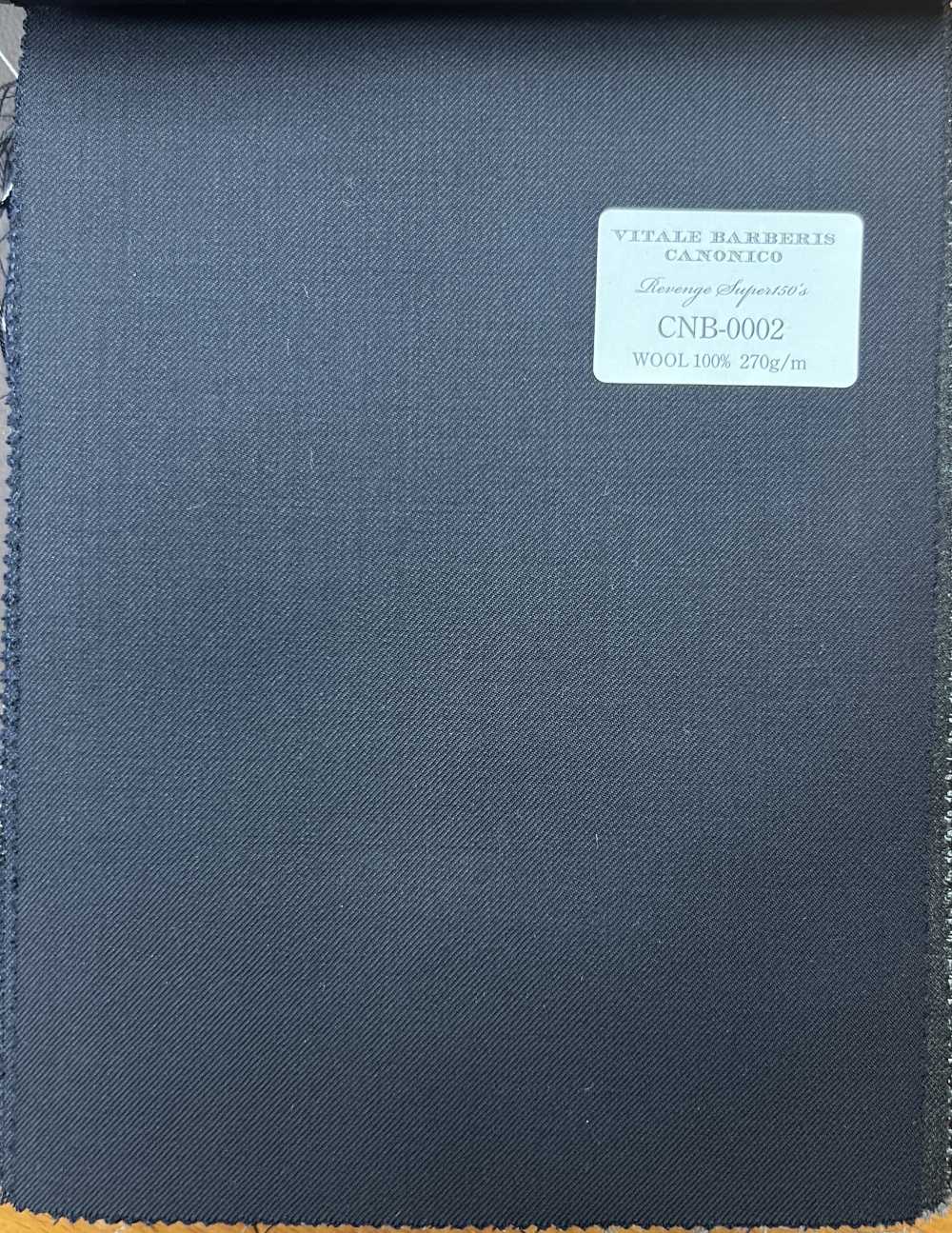 CNB0002 CANONICO ستاندرد Super150's REVENGE كحلي غامق سادة[قماش] CANONICO