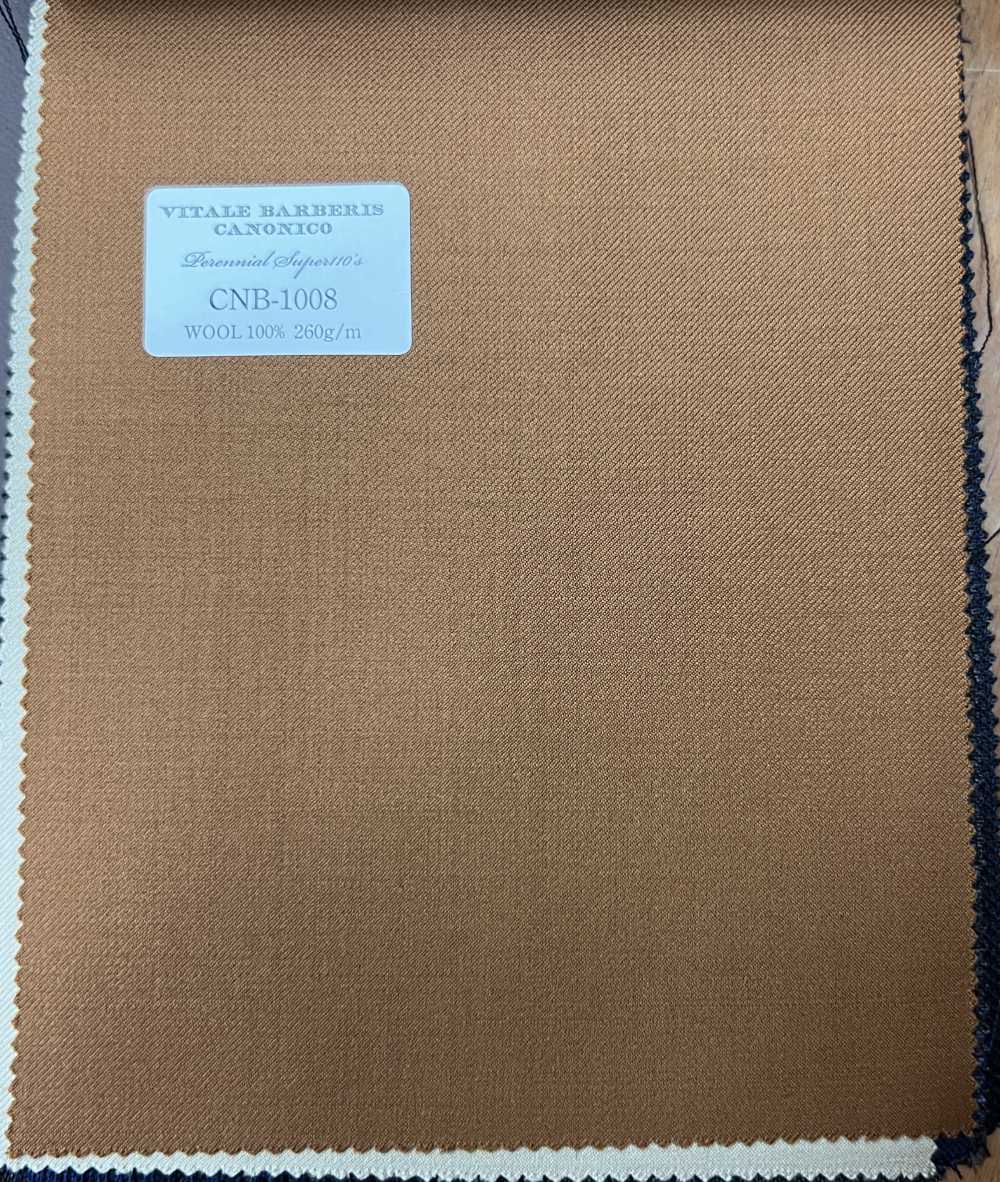 CNB1008 CANONICO قياسي Super110's PERENNIAL سادة بني مائل إلى الأحمر[قماش] CANONICO