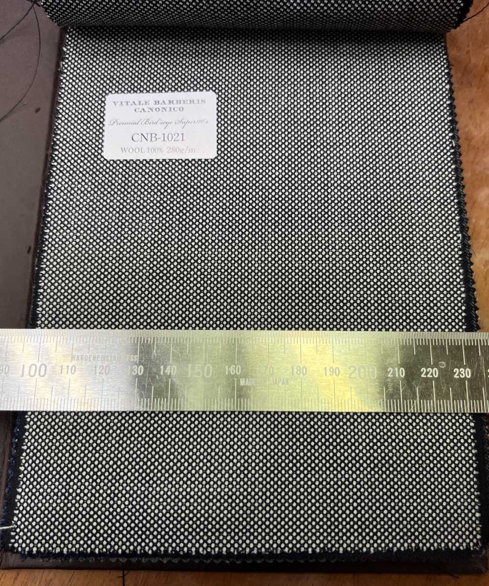 CNB1021 CANONICO Standard Super110's PERENNIAL بيردز آي رمادي فاتح بيردز آي[قماش] CANONICO