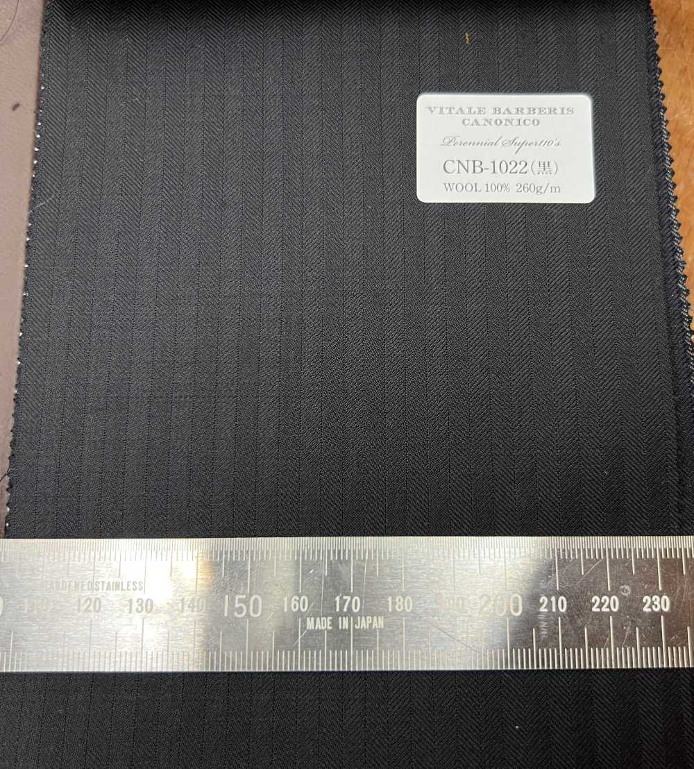 CNB1022 CANONICO Standard Super 110's PERENNIAL شريط ظل أسود[قماش] CANONICO