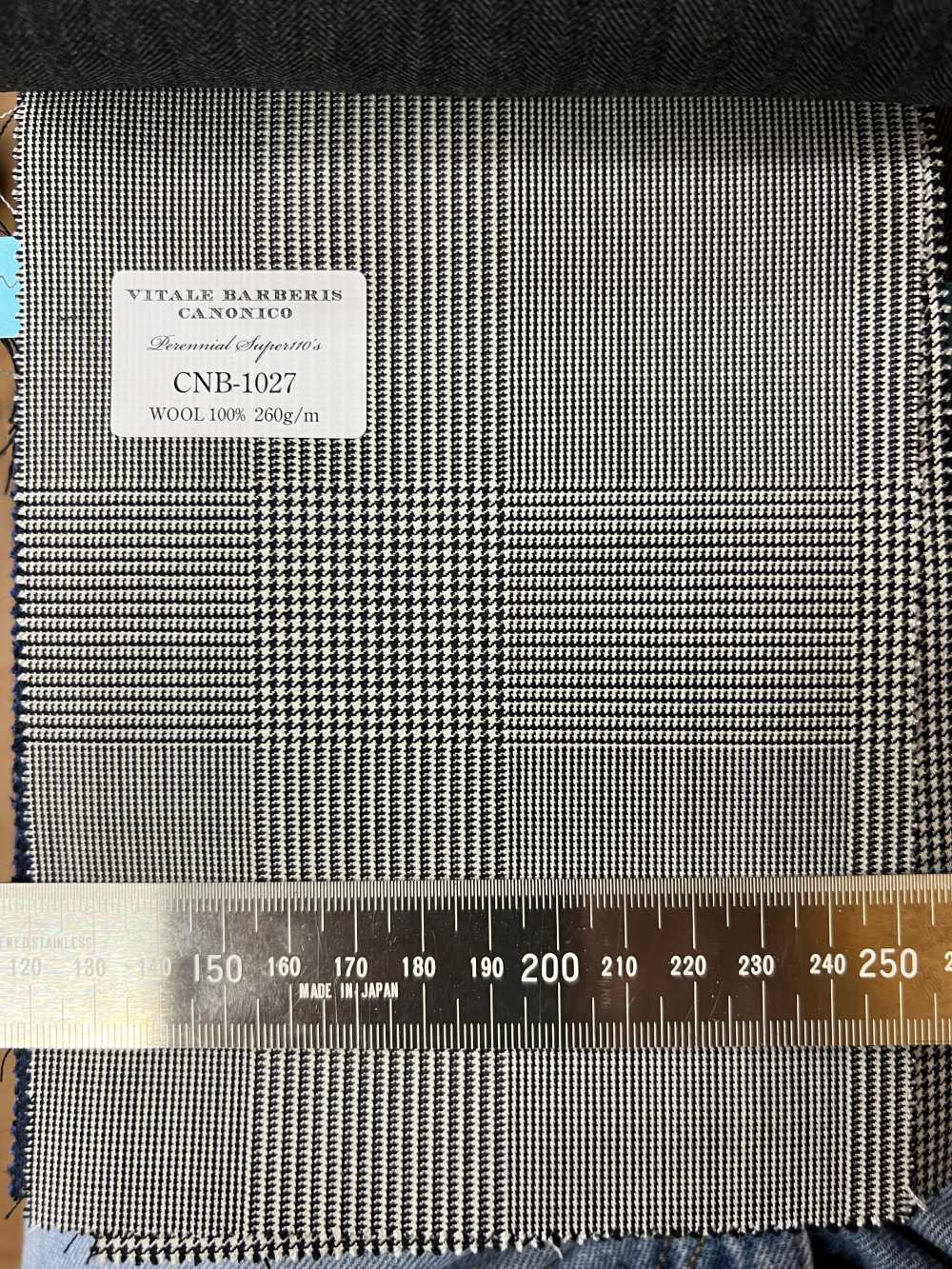 CNB1027 CANONICO Standard Super110's PERENNIAL Glen Check[قماش] CANONICO