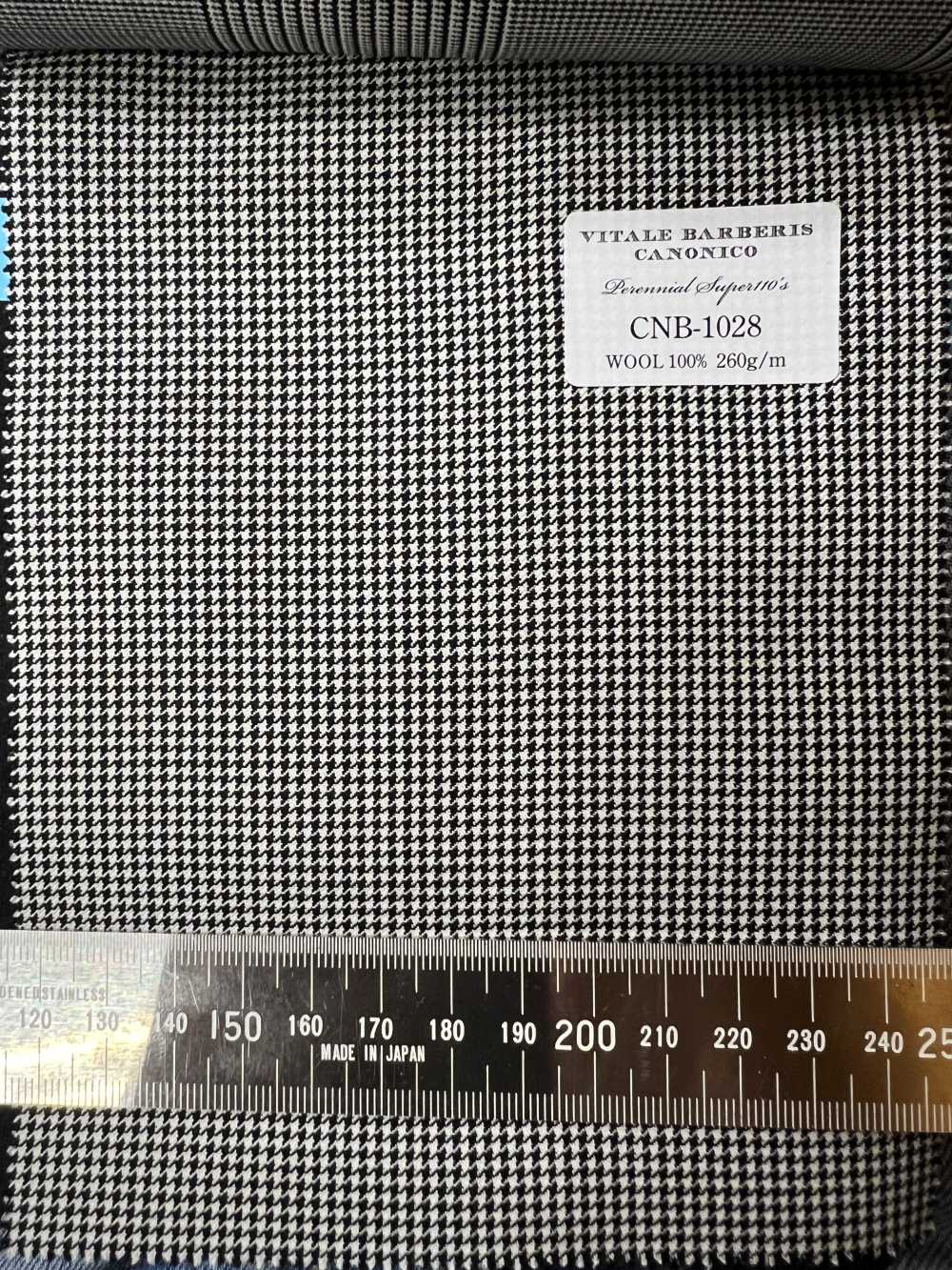CNB1028 CANONICO القياسي Super110's PERENNIAL بنقشة سنّ الديك[قماش] CANONICO